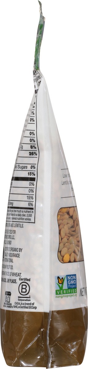slide 12 of 14, Cadia Organic Lentils 16 oz, 16 oz