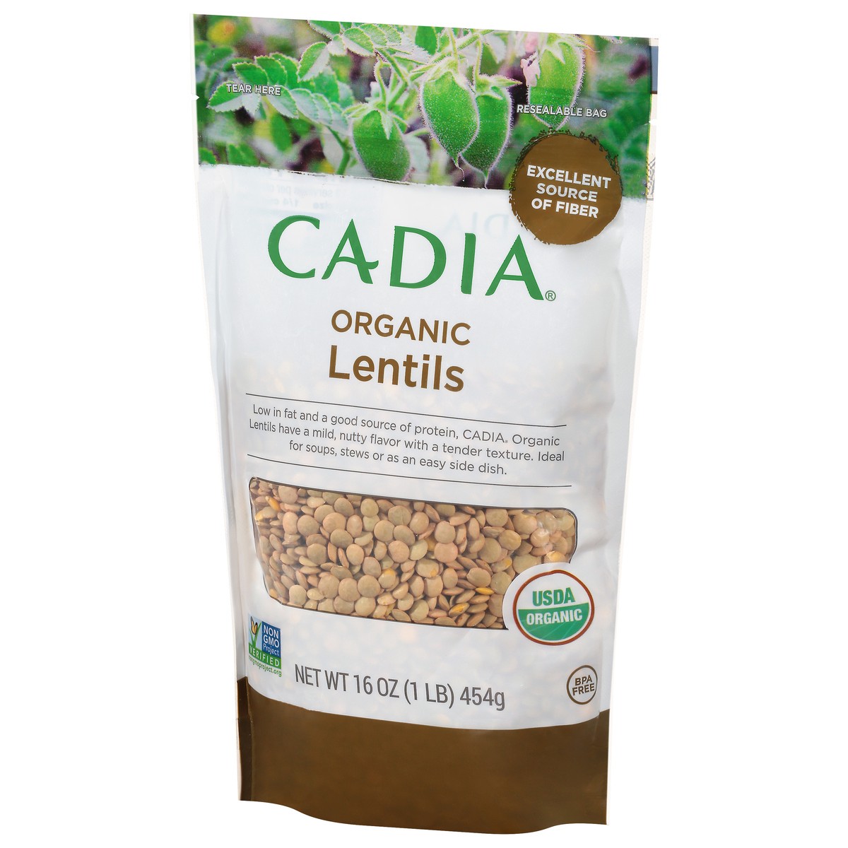 slide 2 of 14, Cadia Organic Lentils 16 oz, 16 oz