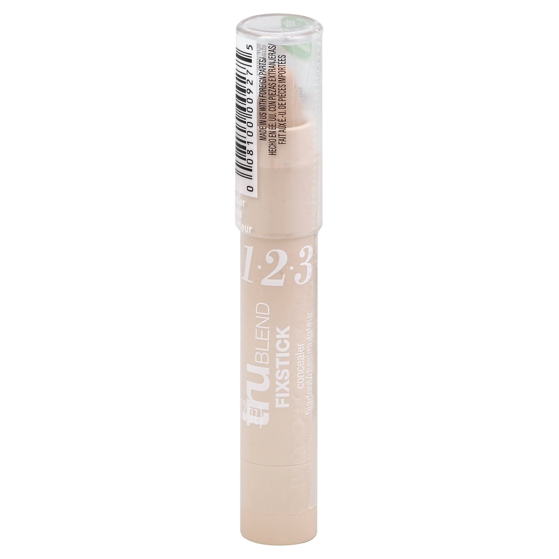 slide 1 of 4, Covergirl truBLEND Fixstick Concealer - L1-4 Fair, 12 oz