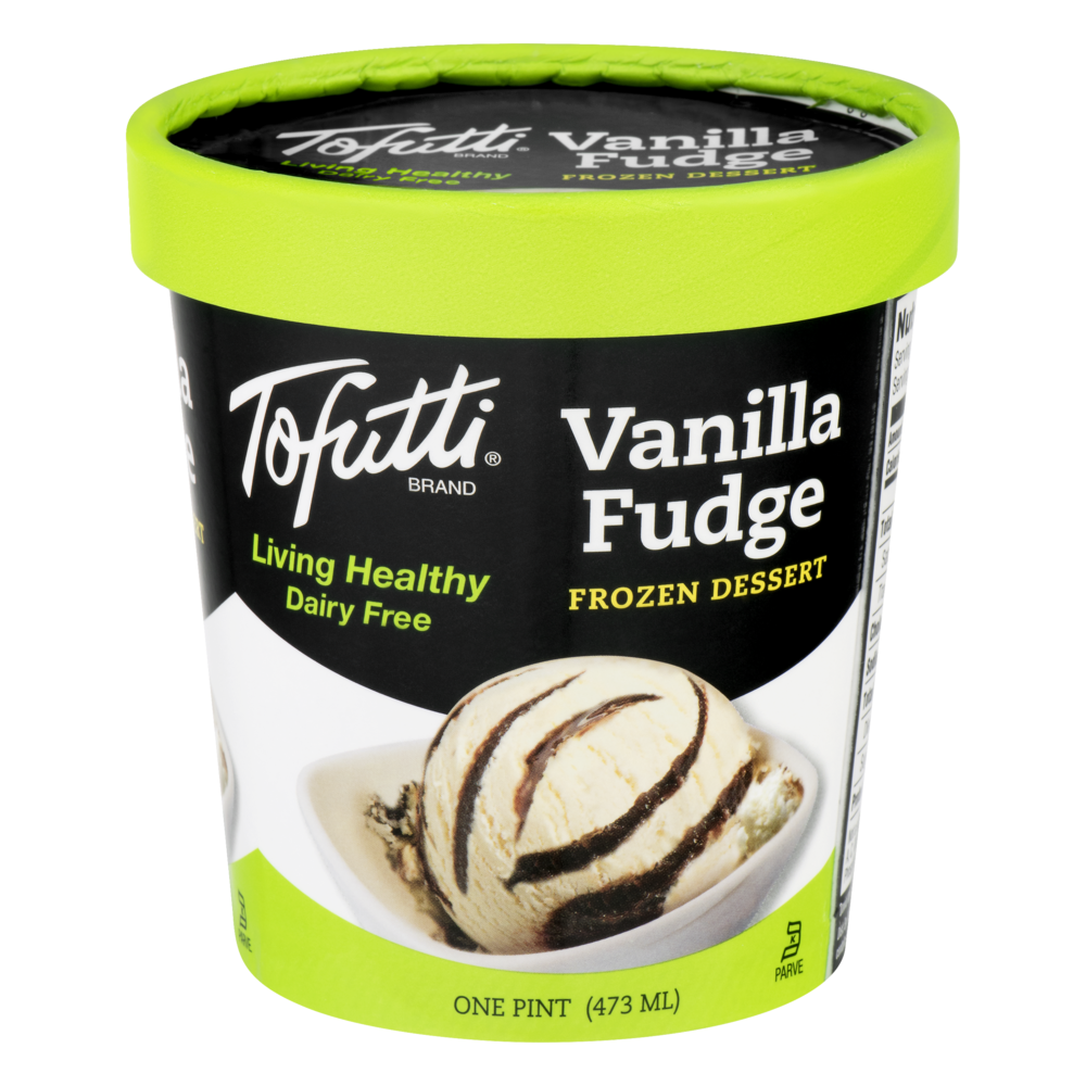 slide 1 of 1, Tofutti Dairy Free Vanilla Fudge Frozen Dessert, 16 oz