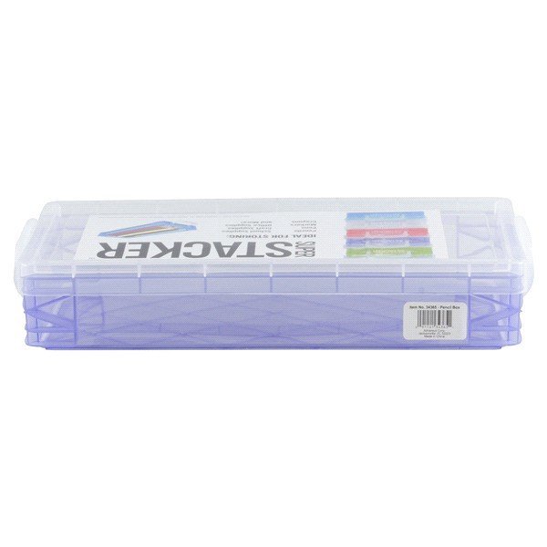 slide 2 of 5, Advantus Super Stacker Pencil Box, 1 ct