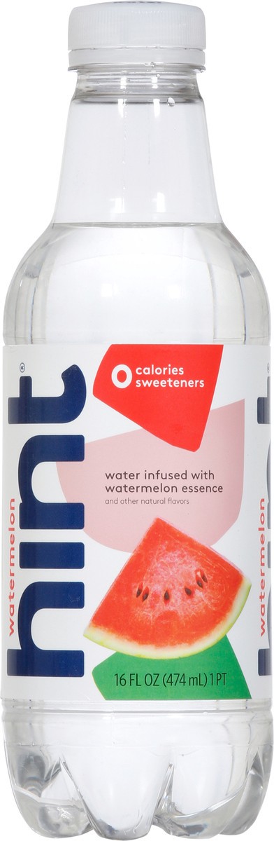 slide 7 of 9, hint Watermelon Flavored Water - 16 fl oz Bottle, 16 fl oz