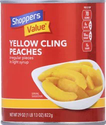 Shoppers Value Peaches 29 oz