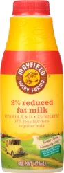 Mayfield Dairy Farms 2% Reduced Fat Milk 1 pint