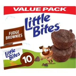 Entenmann's Fudge Brownie Little Bites - 10 ct, 18 oz