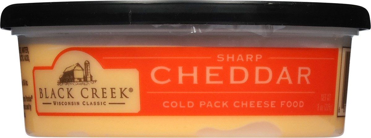 slide 2 of 13, Black Creek Sharp Cheddar Cheese 8 oz, 8 oz