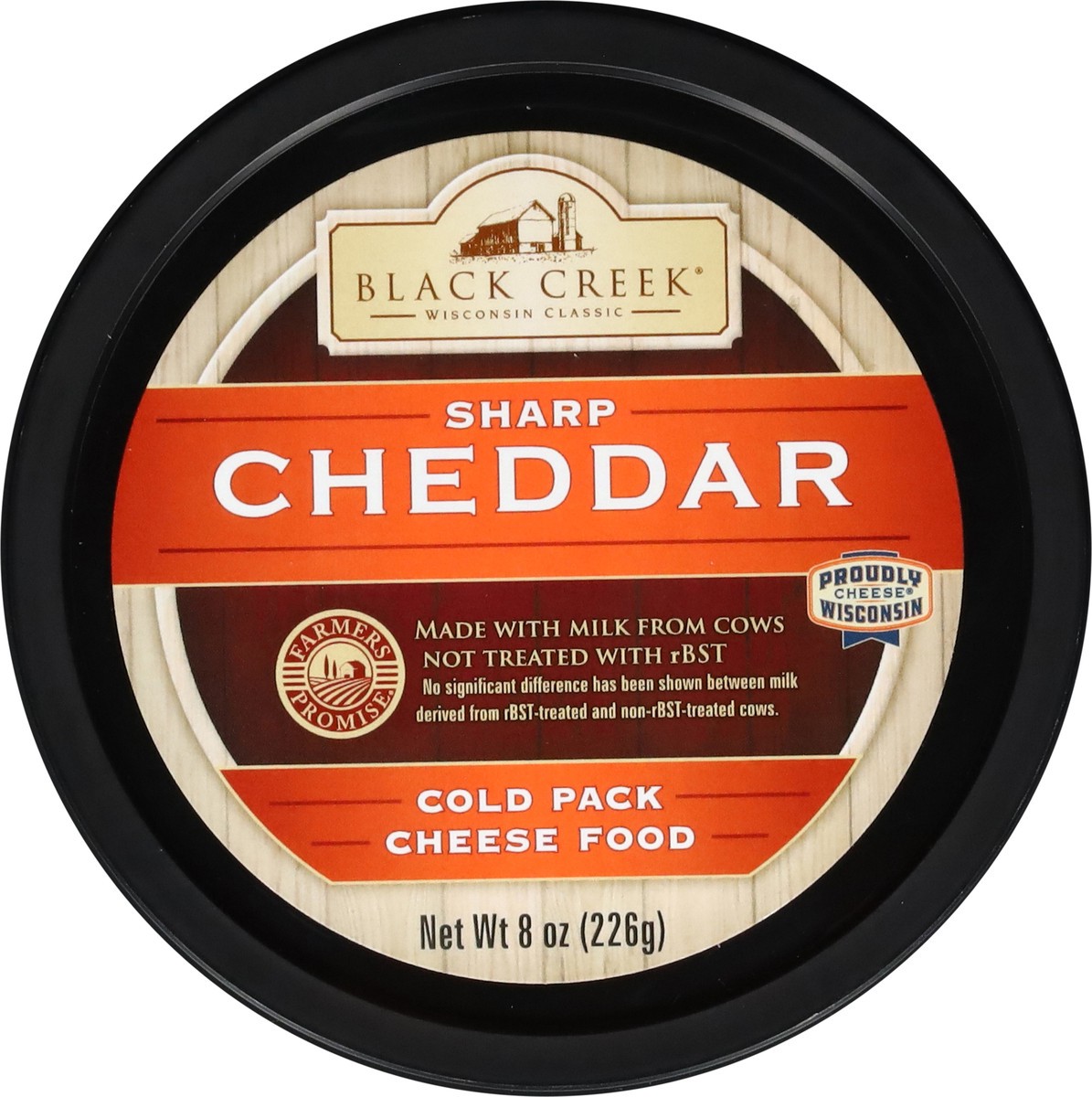 slide 9 of 13, Black Creek Sharp Cheddar Cheese 8 oz, 8 oz