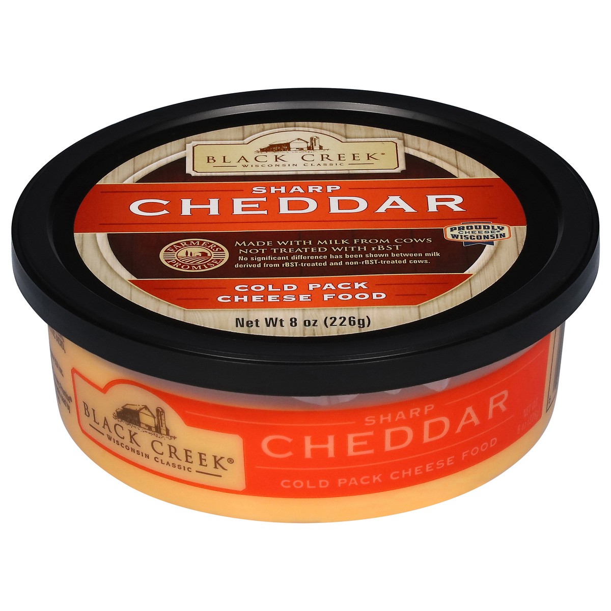 slide 10 of 13, Black Creek Sharp Cheddar Cheese 8 oz, 8 oz