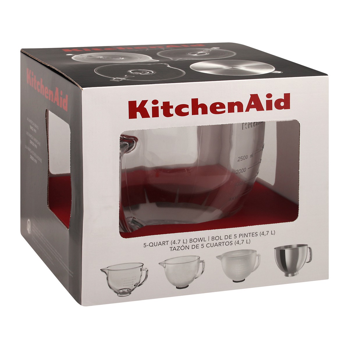 slide 4 of 9, Kitchenaid Glass Bowl, 1 ct