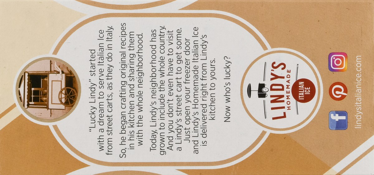 slide 15 of 17, Lindy's Homemade Root Beer Italian Ice 6 - 6 fl oz Cups, 6 ct