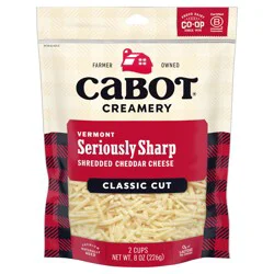 12/8Oz Seriously Sharp White Cheddar Shred