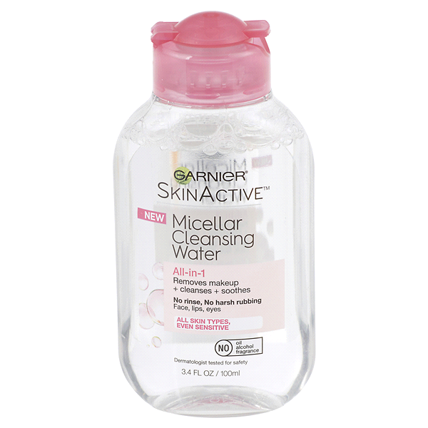 slide 1 of 2, Garnier Micellar Water Hydrating Facial Cleanser & Makeup Remover - Basic Cleansing - 3.4 fl oz, 3.4 fl oz