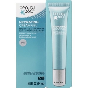 slide 1 of 1, Beauty 360 Hydrating Cream Gel For Eyes, 0.5 oz