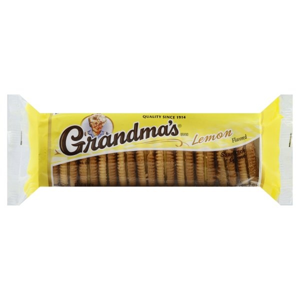 slide 1 of 1, Grandma's Grandmas Lemon Sandwich Cookie, 3.02 oz