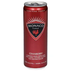 Monaco Cranberry Cocktail 12 fl oz