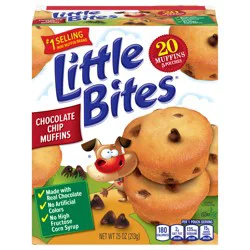 Entenmann's Little Bites Chocolatey Chip Muffins, 5 packs, 7.5 oz