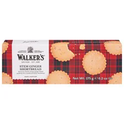 Walker's Stem Ginger Shortbread 6.2 oz