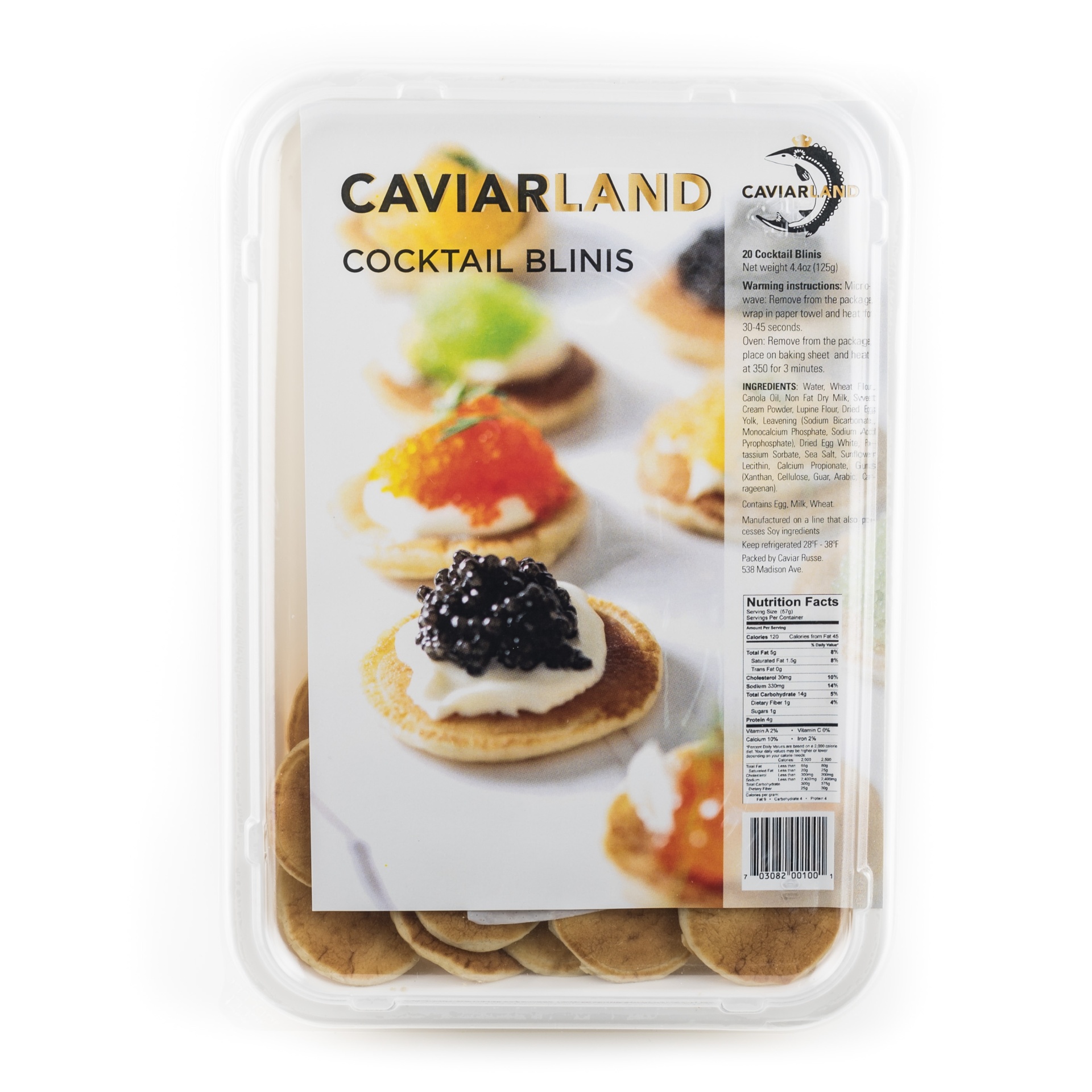 slide 1 of 1, Caviar Russe Blinis 20 ea, 20 ct