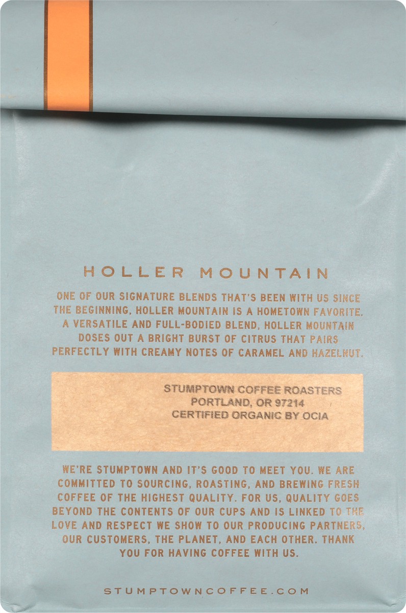 slide 4 of 12, Stumptown Coffee Whole Bean Organic Holler Mountain Coffee - 18 oz, 18 oz
