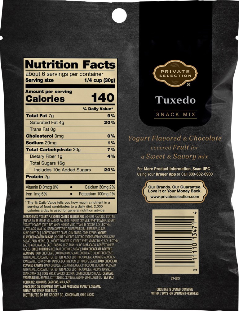 slide 2 of 2, Private Selection Tuxedo Snack Mix, 6 oz