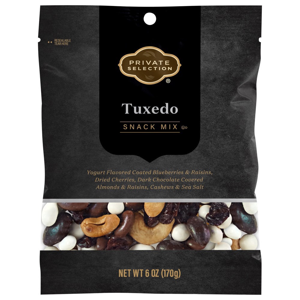 slide 1 of 2, Private Selection Tuxedo Snack Mix, 6 oz