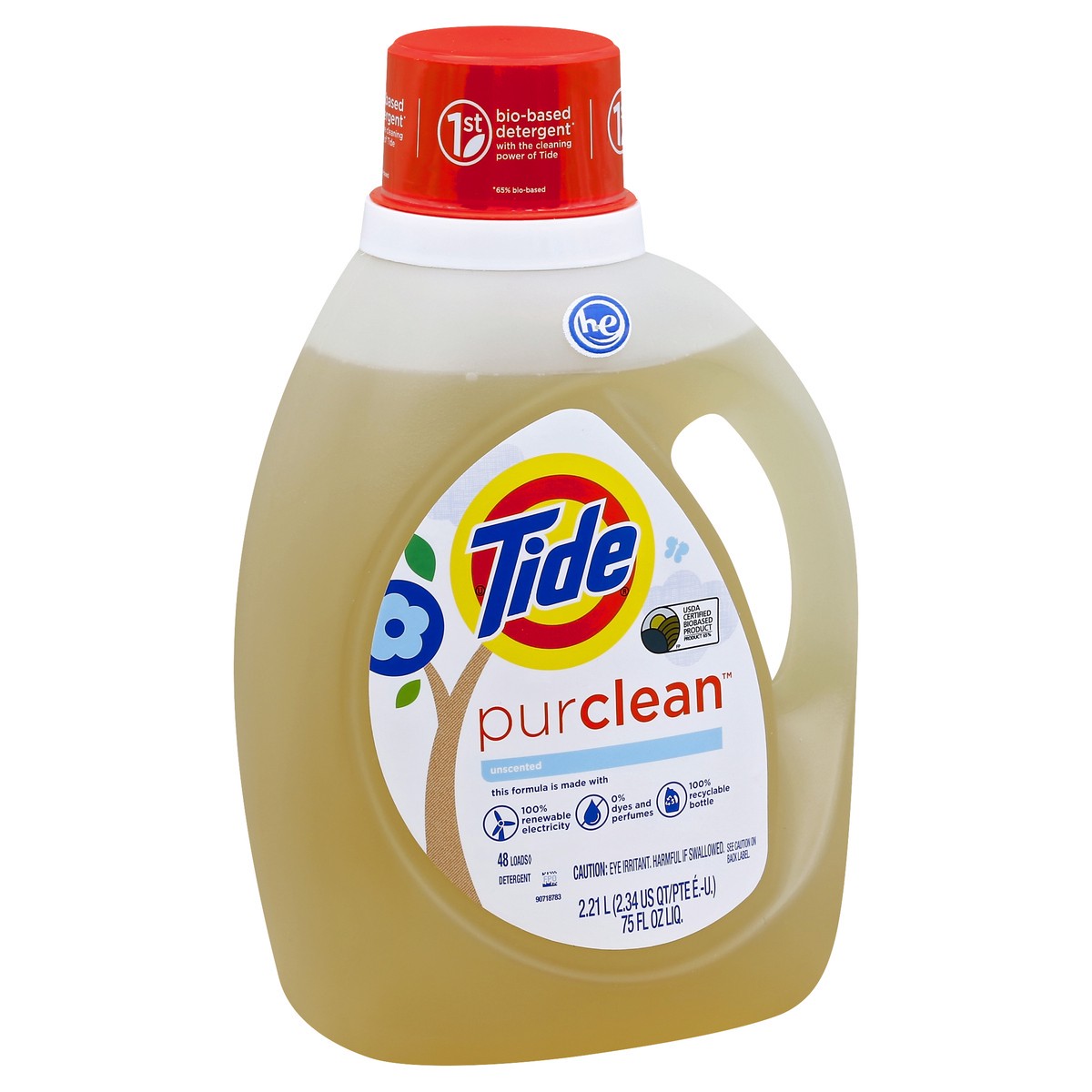 slide 2 of 3, Tide Detergent 75 oz, 75 oz