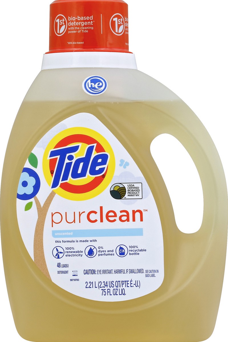 slide 1 of 3, Tide Detergent 75 oz, 75 oz