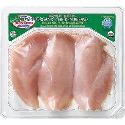 Bell & Evans Bell And Evans Organic Breaded Boneless Skinless Chicken Breasts
