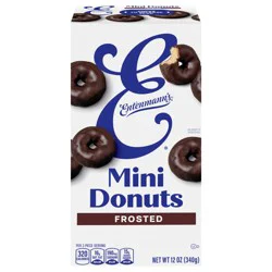 Entenmann's Pop'ettes Donuts, Rich Frosted 12 Oz