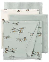 Carter's Baby 4-Pack Receiving Blankets Green OSZ
