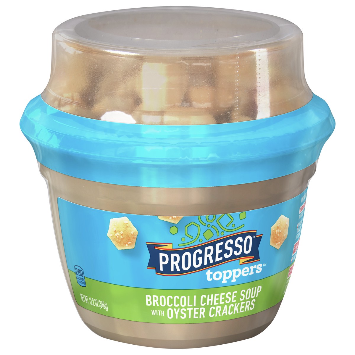 slide 3 of 9, Progresso Toppers, Broccoli Cheese Soup, 12.2 ounces, 12.2 oz