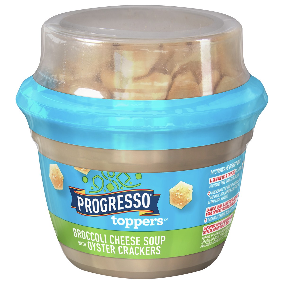 slide 9 of 9, Progresso Toppers, Broccoli Cheese Soup, 12.2 ounces, 12.2 oz