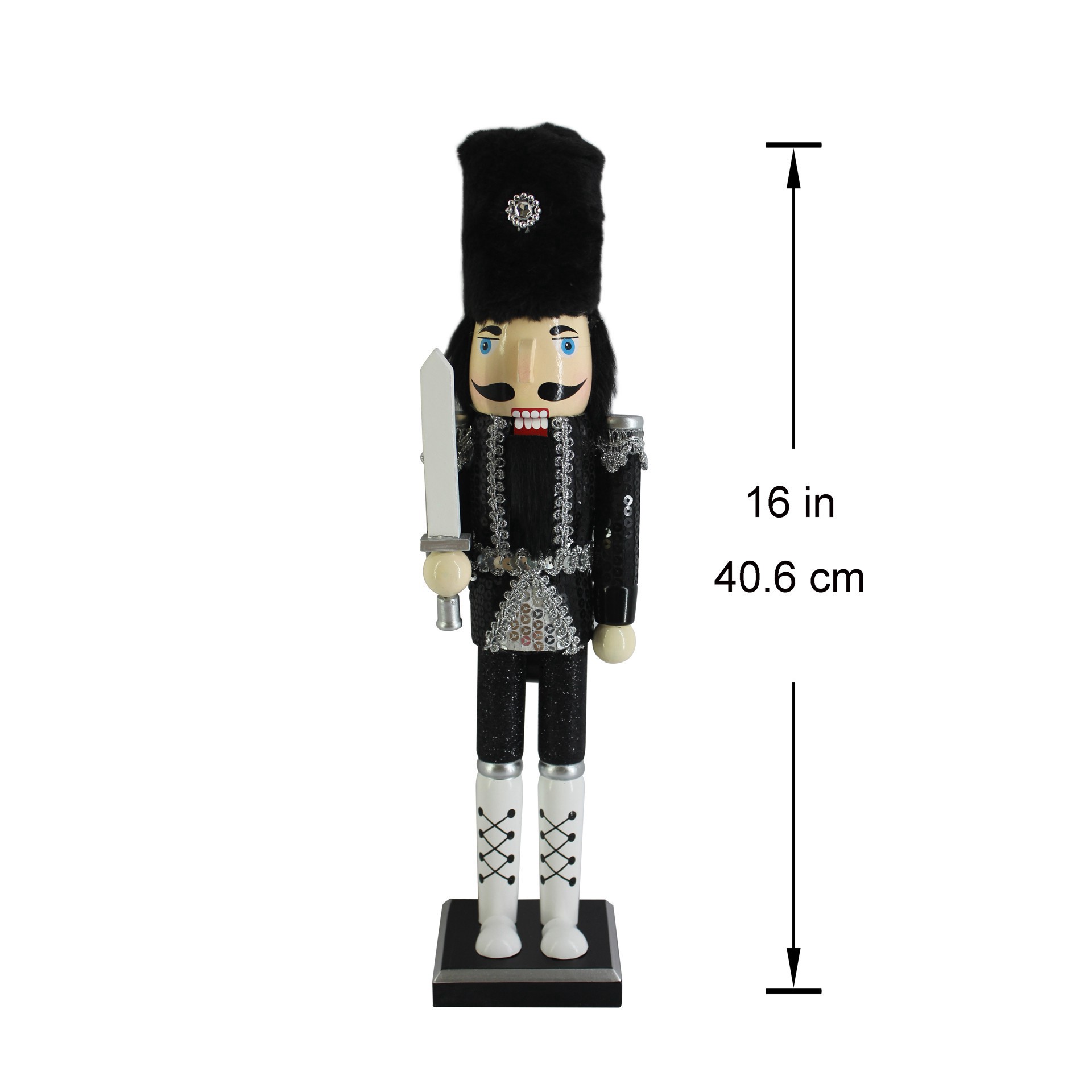 slide 5 of 5, 16" Nutcracker By Ashland, 16 in