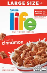 Life Cereal, Multigrain, Cinnamon, Large Size
