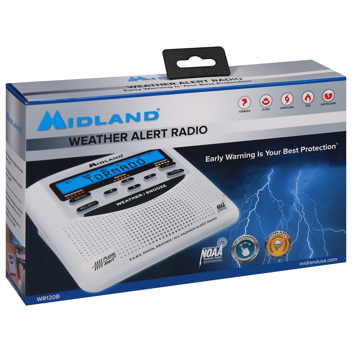 slide 9 of 9, Midland Weather Alert Radio 1 ea, 1 ct