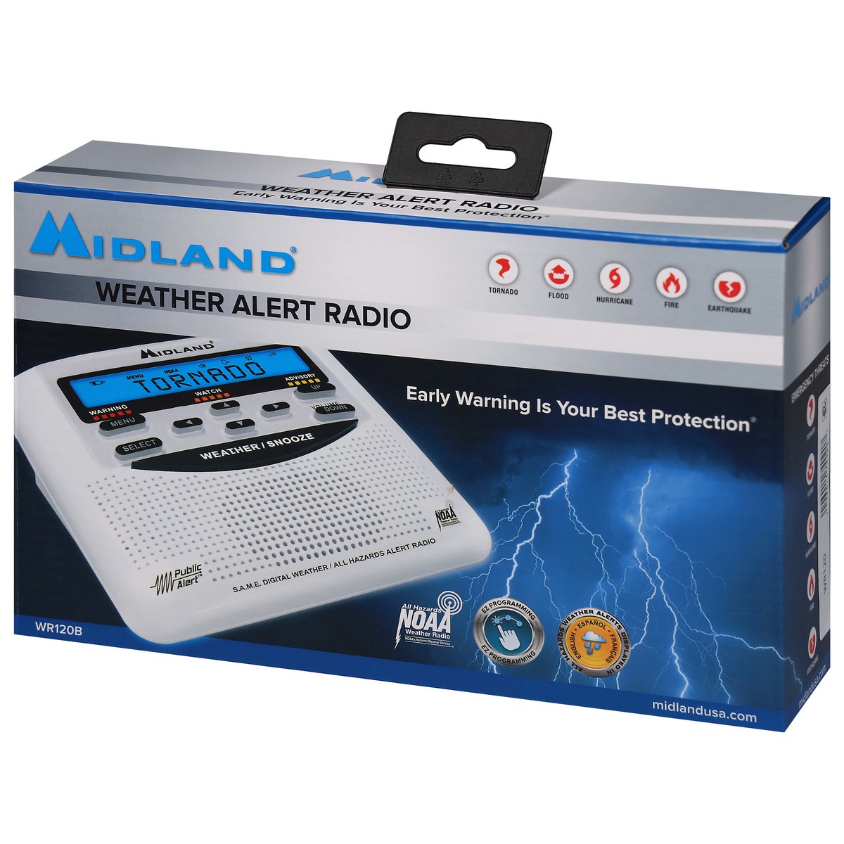 slide 7 of 9, Midland Weather Alert Radio 1 ea, 1 ct