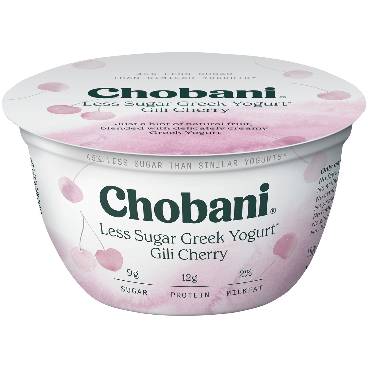 slide 1 of 6, Chobani Gili Cherry Yogurt, 5.3 oz