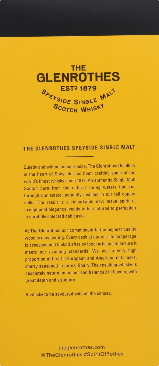 slide 7 of 11, The Glenrothes Scotch Whisky 750 ml, 750 ml