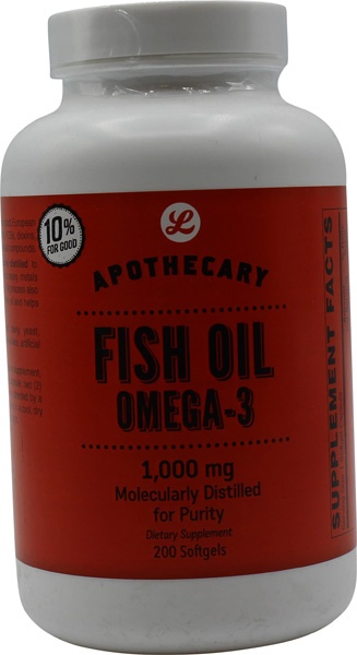 slide 1 of 1, Zerbos / Reliance Fish Oil Omega-3, 200 ct