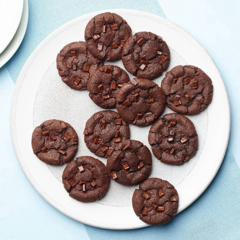 slide 7 of 8, Sweet Loren's Sweet Lorens Fudgy Brownie Cookie Dough 12 oz, 12 ct