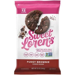 Sweet Loren's Gluten Free Fudgy Brownie Place & Bake Cookie Dough