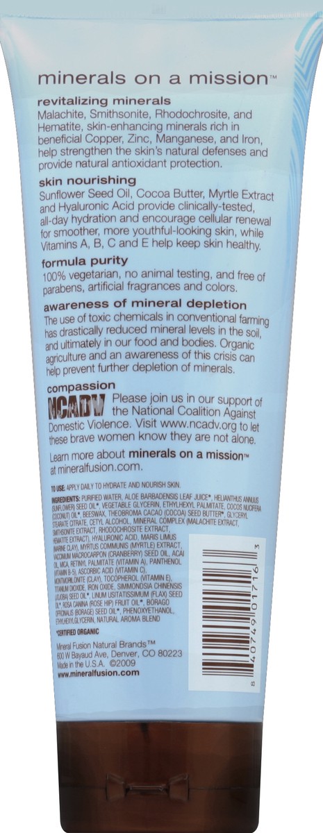 slide 2 of 3, Mineral Fusion Body Lotion 8 oz, 8 oz