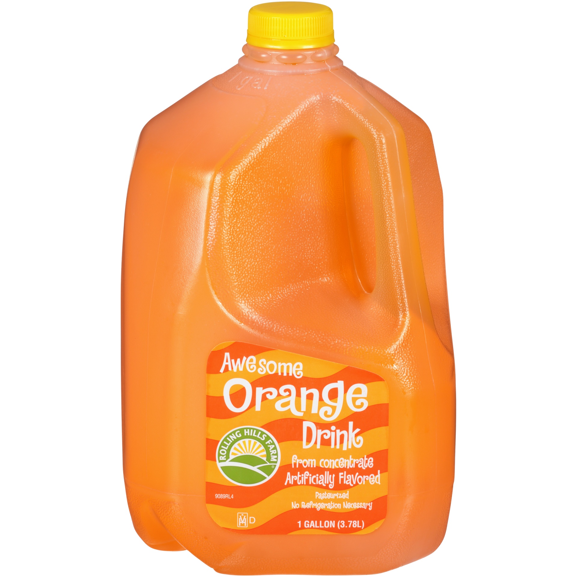 slide 1 of 1, Rolling Hills Farm Awesome Orange Drink, Gallon, 1 gal