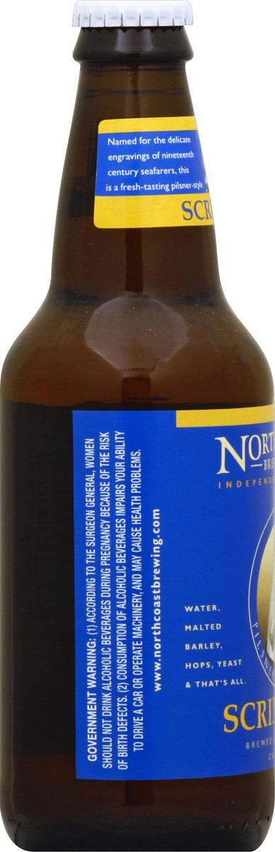 slide 3 of 4, North Coast Brewing Co. Beer, Pilsner Style, 12 oz