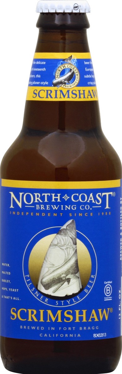 slide 4 of 4, North Coast Brewing Co. Beer, Pilsner Style, 12 oz