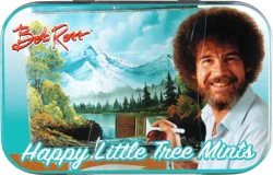 Boston America Bob Ross Happy Little Tree Mints