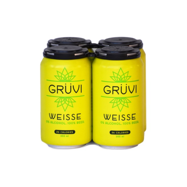 slide 1 of 1, Gruvi Sour Weisse Na, 4 ct