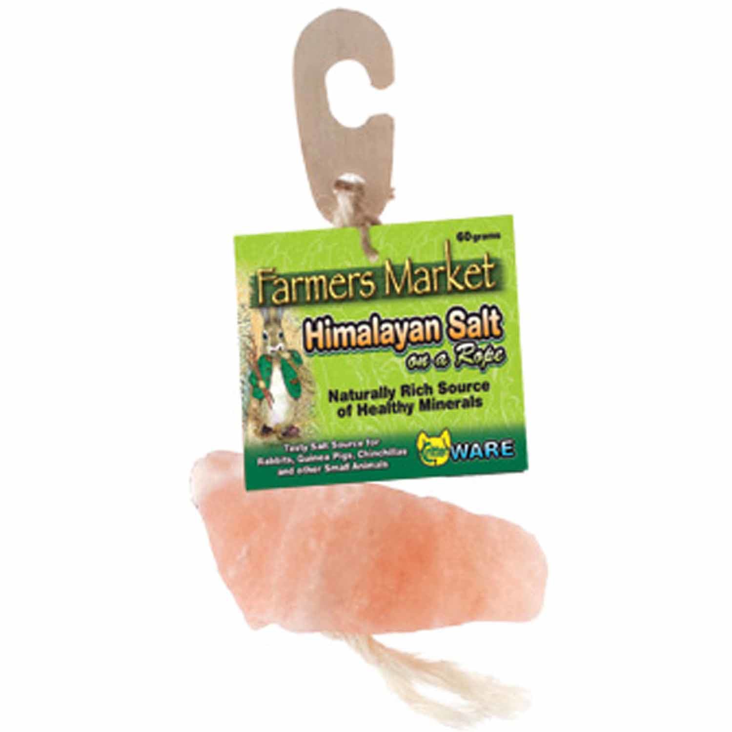 slide 1 of 5, Ware Pet Products Critter Ware Himalayan Salt-On-Rope For Small Animals, 1 oz