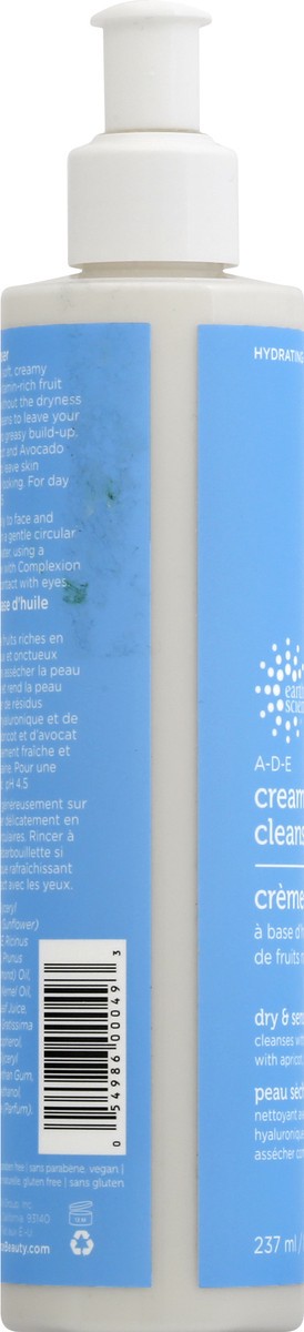 slide 3 of 9, Earth Science Creamy Fruit Oil Hydrating Cleanser 237 ml, 237 ml