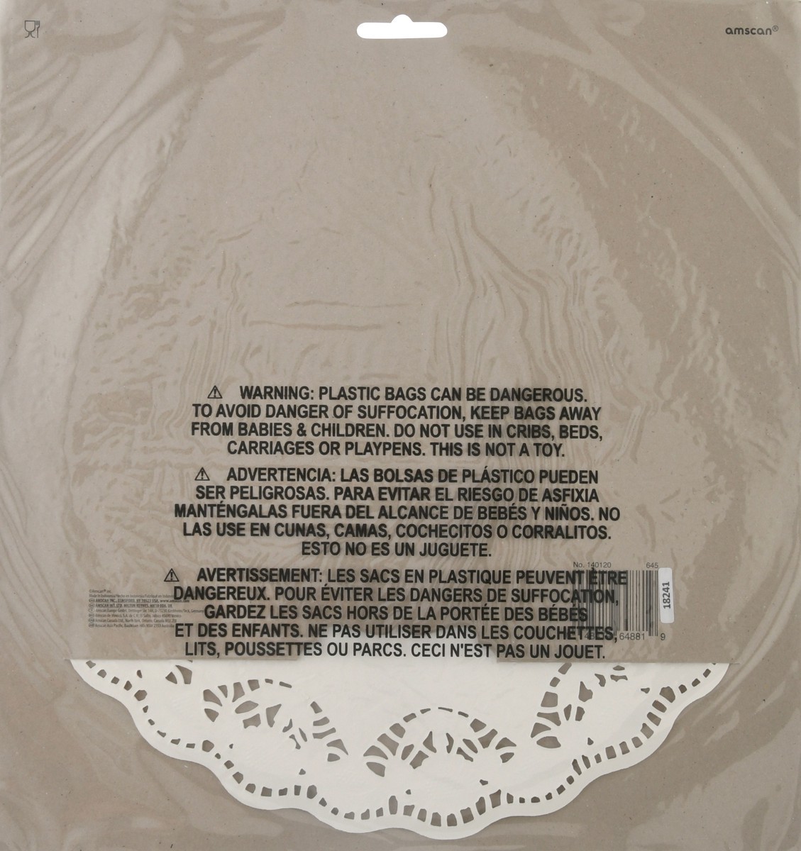 slide 3 of 11, Christmas Doilies Whit, 12 ct